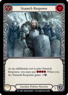 Staunch Response (Blue)