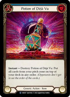 Potion of Deja Vu (Blue)
