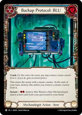 Backup Protocol: BLU (Blue)