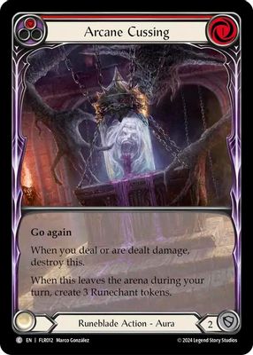 Arcane Cussing (Red)