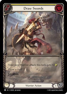 Draw Swords (Yellow)