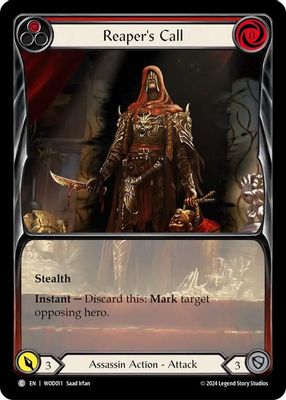 Reaper's Call (Red) (Extended Art)