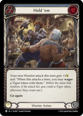 Hold 'em (Blue)