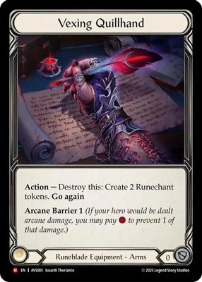 Vexing Quillhand