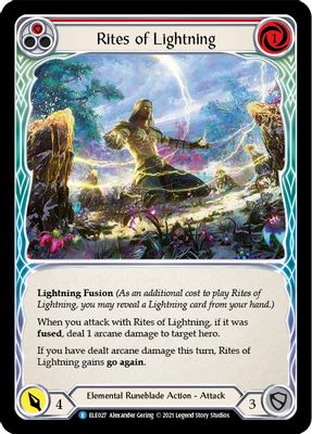 Rites of Lightning (Red)