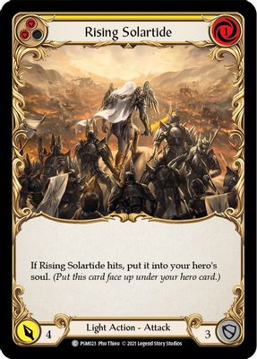 Rising Solartide (Yellow)