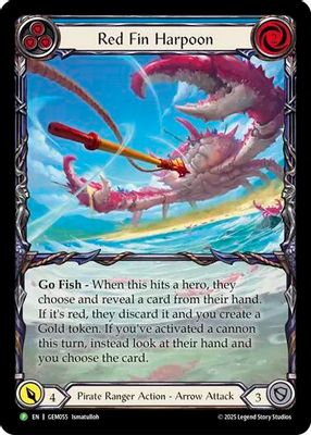 Red Fin Harpoon