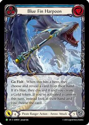 Blue Fin Harpoon