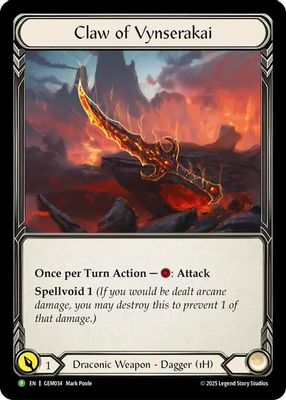 Claw of Vynserakai
