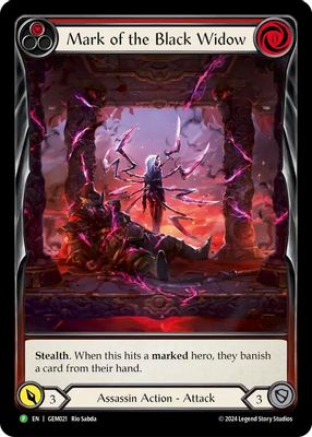 Mark of the Black Widow - GEM021