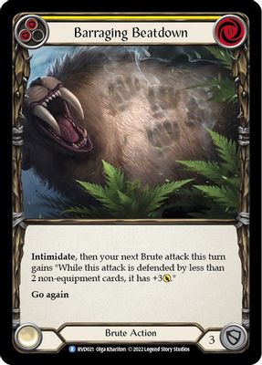 Barraging Beatdown