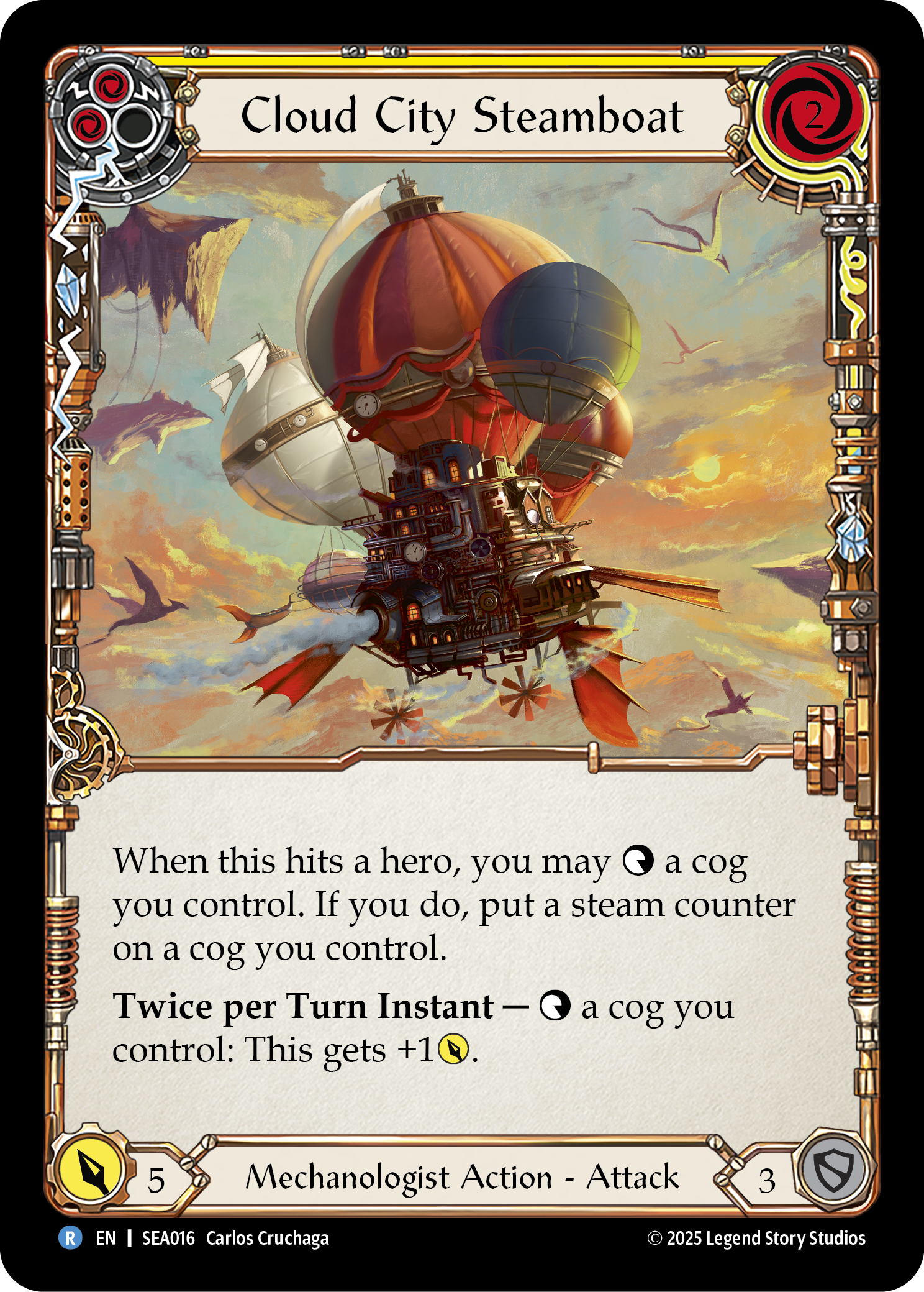 Cloud City Steamboat (Yellow)