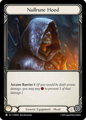 Nullrune Hood (SDO004)