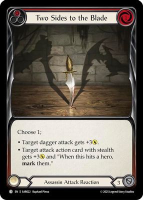 Two Sides to the Blade