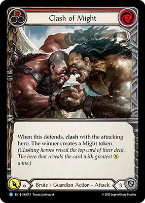 Clash of Might (Red)