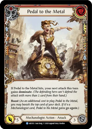 Pedal to the Metal