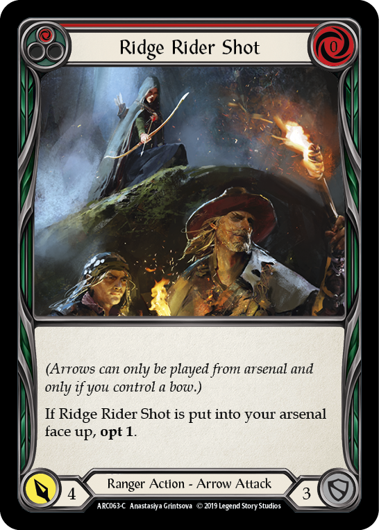 Ridge Rider Shot