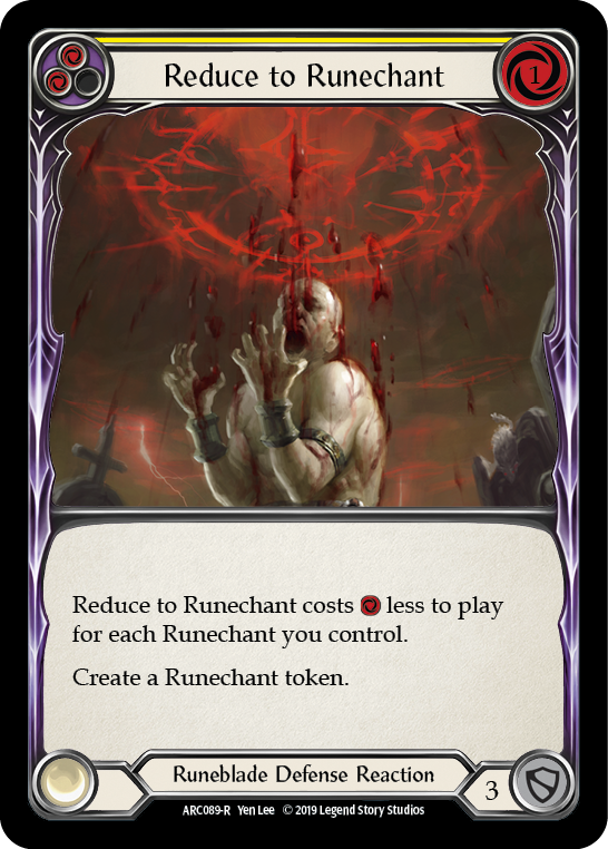 Reduce to Runechant