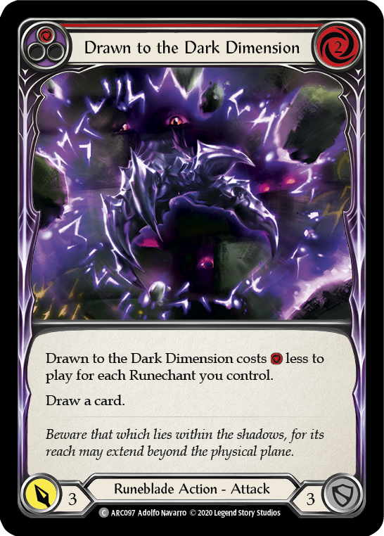 Drawn to the Dark Dimension