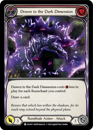 Drawn to the Dark Dimension