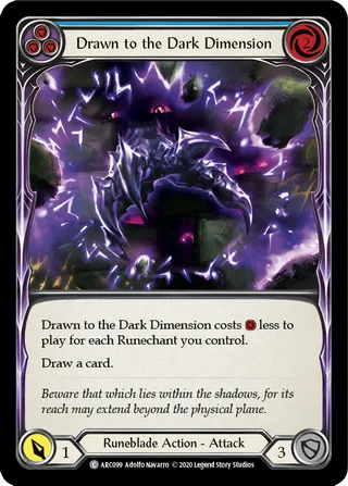 Drawn to the Dark Dimension
