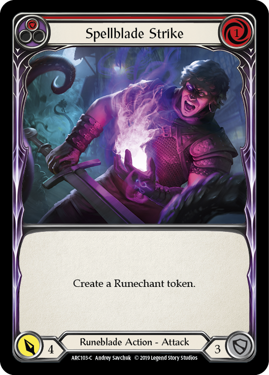 Spellblade Strike