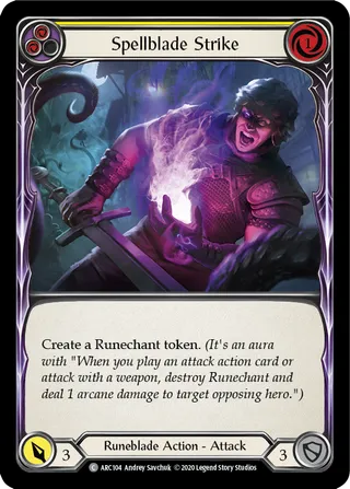 Spellblade Strike