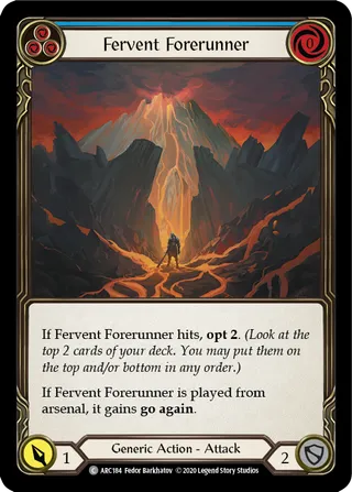 Fervent Forerunner