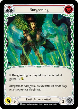 Burgeoning