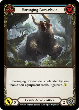 Barraging Brawnhide