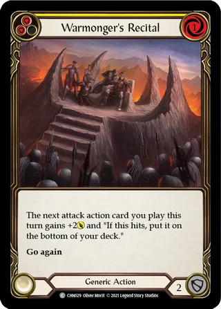 Warmonger's Recital
