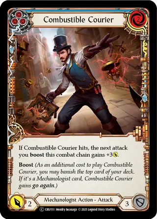 Combustible Courier