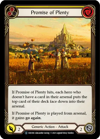 Promise of Plenty