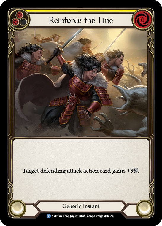Reinforce the Line