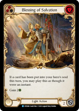 Blessing of Salvation