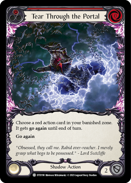 Tear Through the Portal