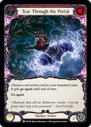 Tear Through the Portal
