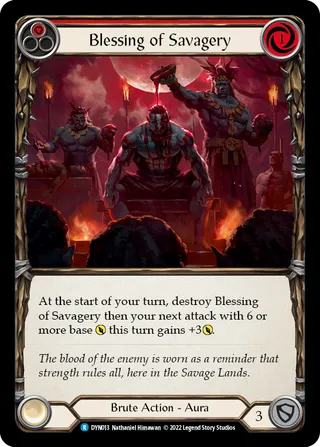 Blessing of Savagery