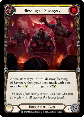 Blessing of Savagery