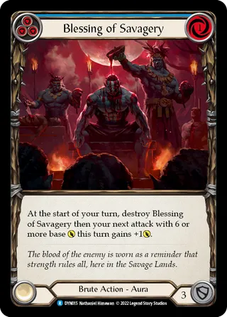 Blessing of Savagery