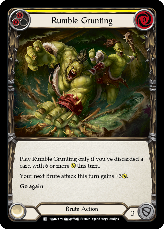 Rumble Grunting