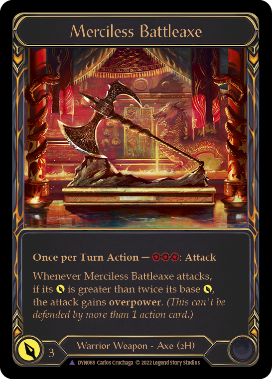 Merciless Battleaxe