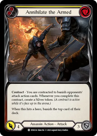 Annihilate the Armed