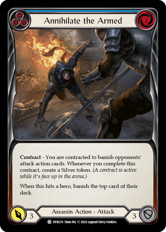 Annihilate the Armed