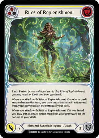 Rites of Replenishment