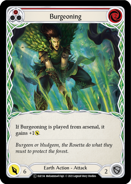 Burgeoning