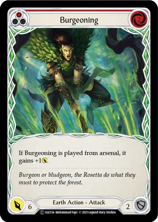 Burgeoning