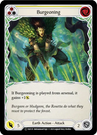 Burgeoning
