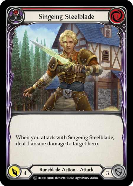 Singeing Steelblade