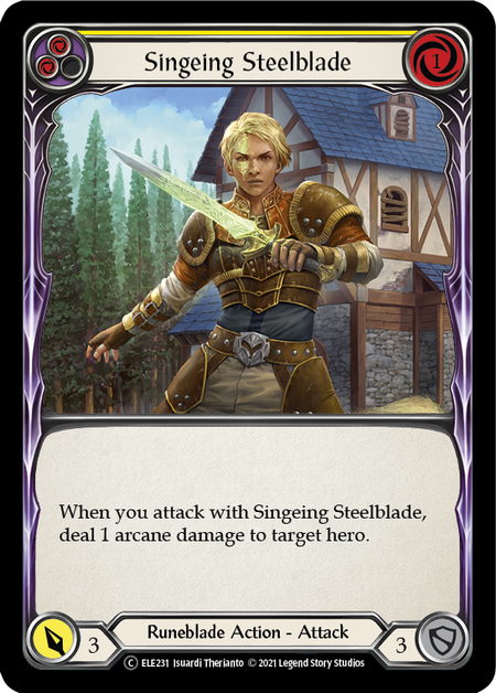 Singeing Steelblade